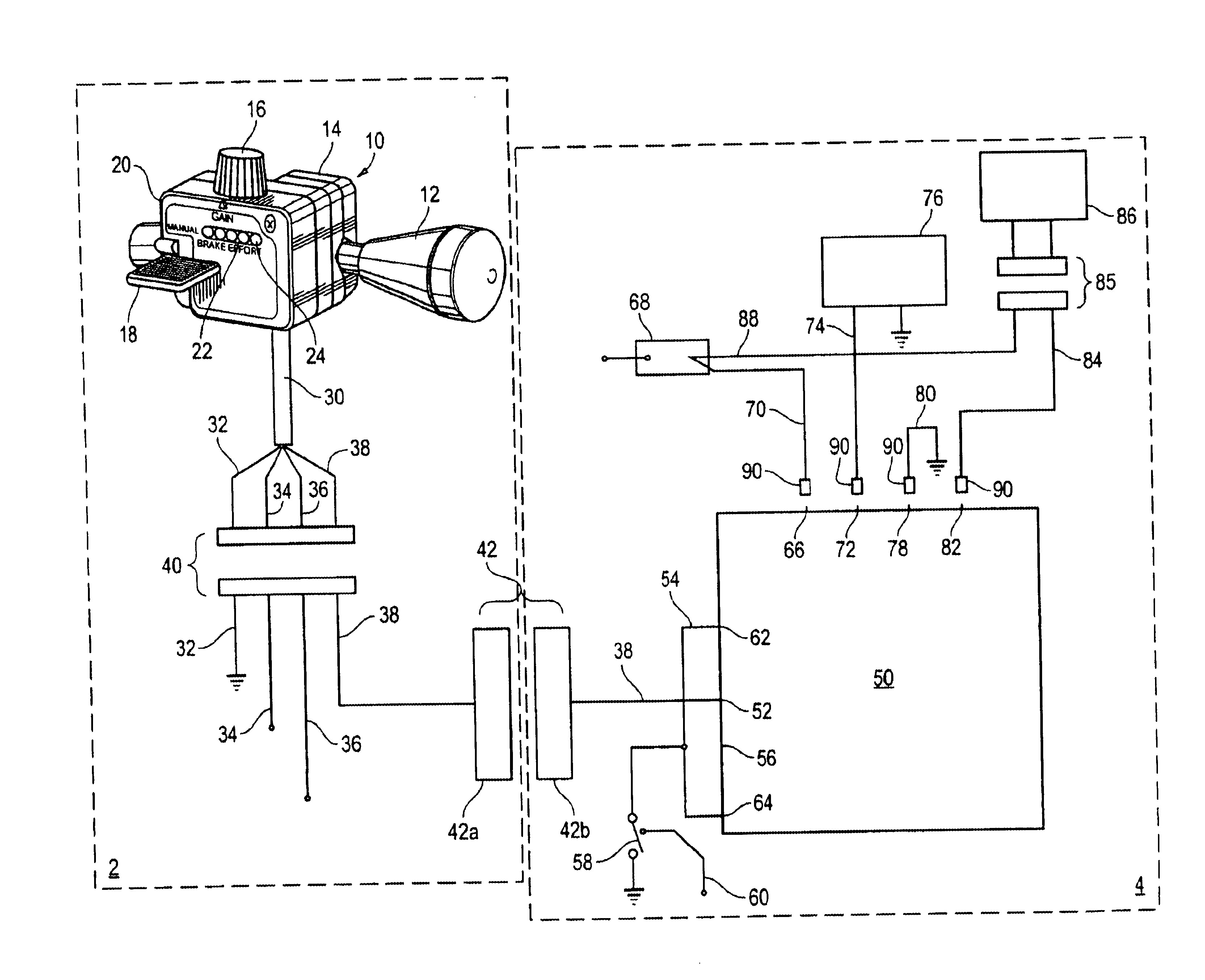 Towed vehicle brake controller