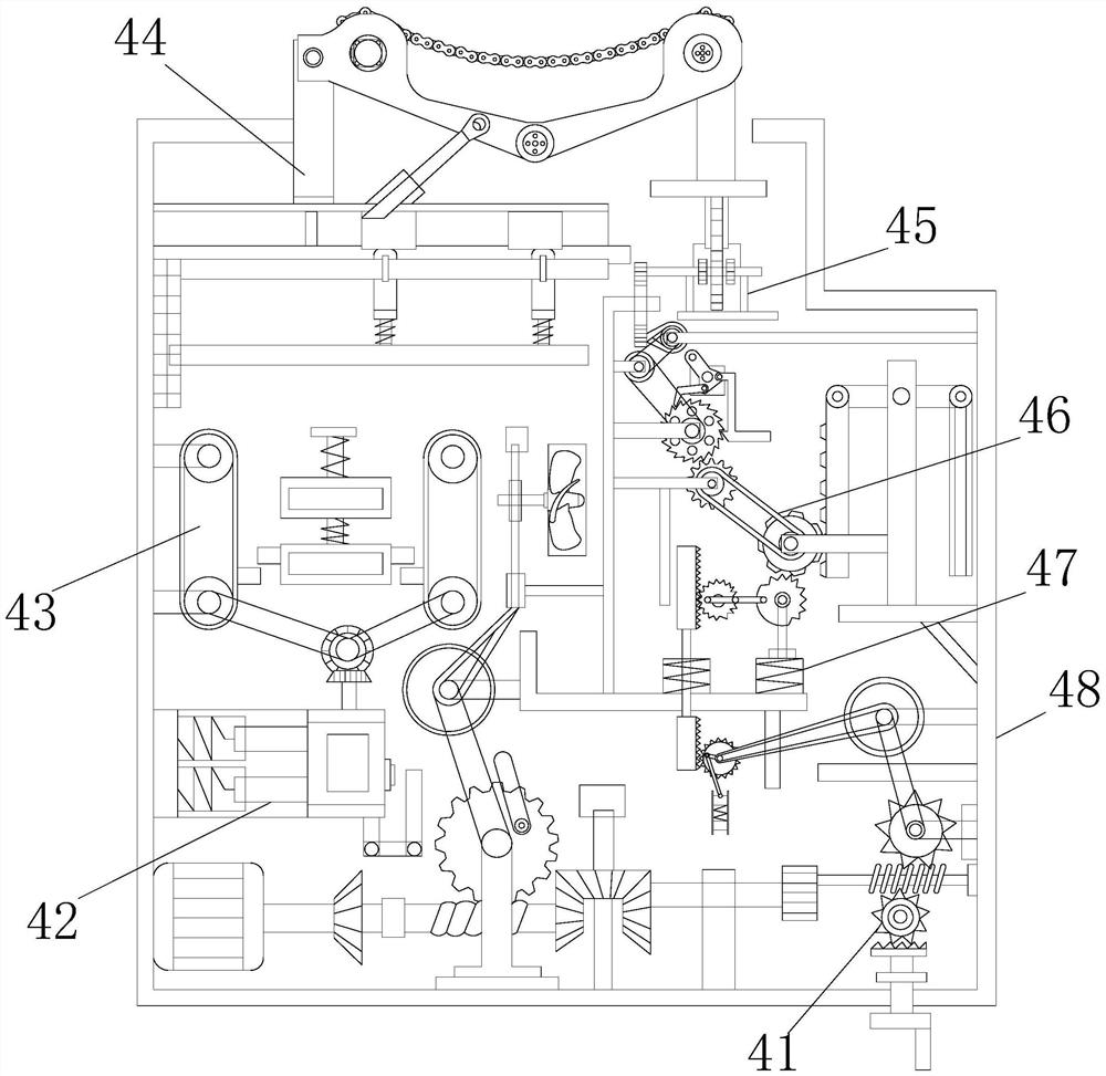 A robot unwinding device