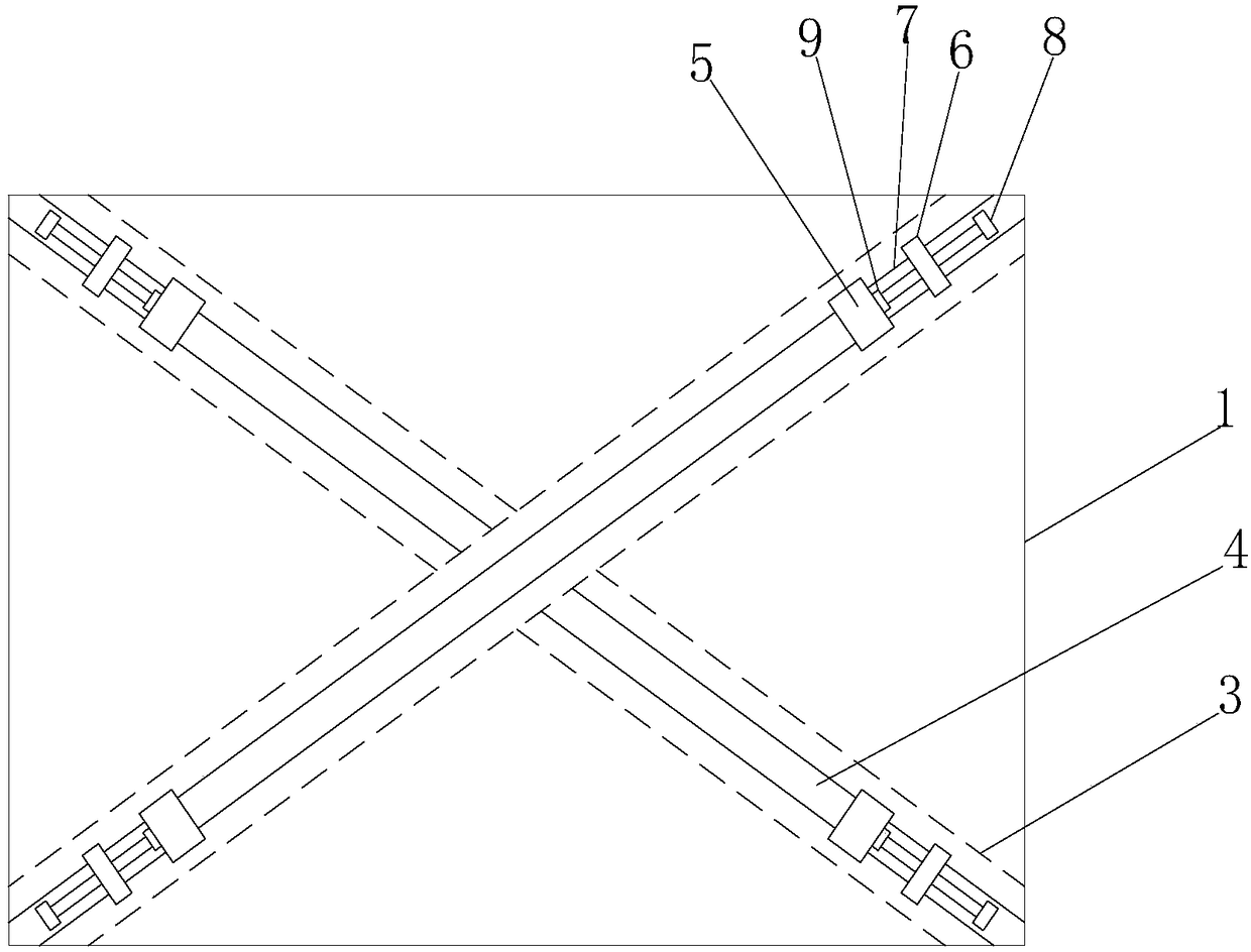 Mounting rack of electromechanical device