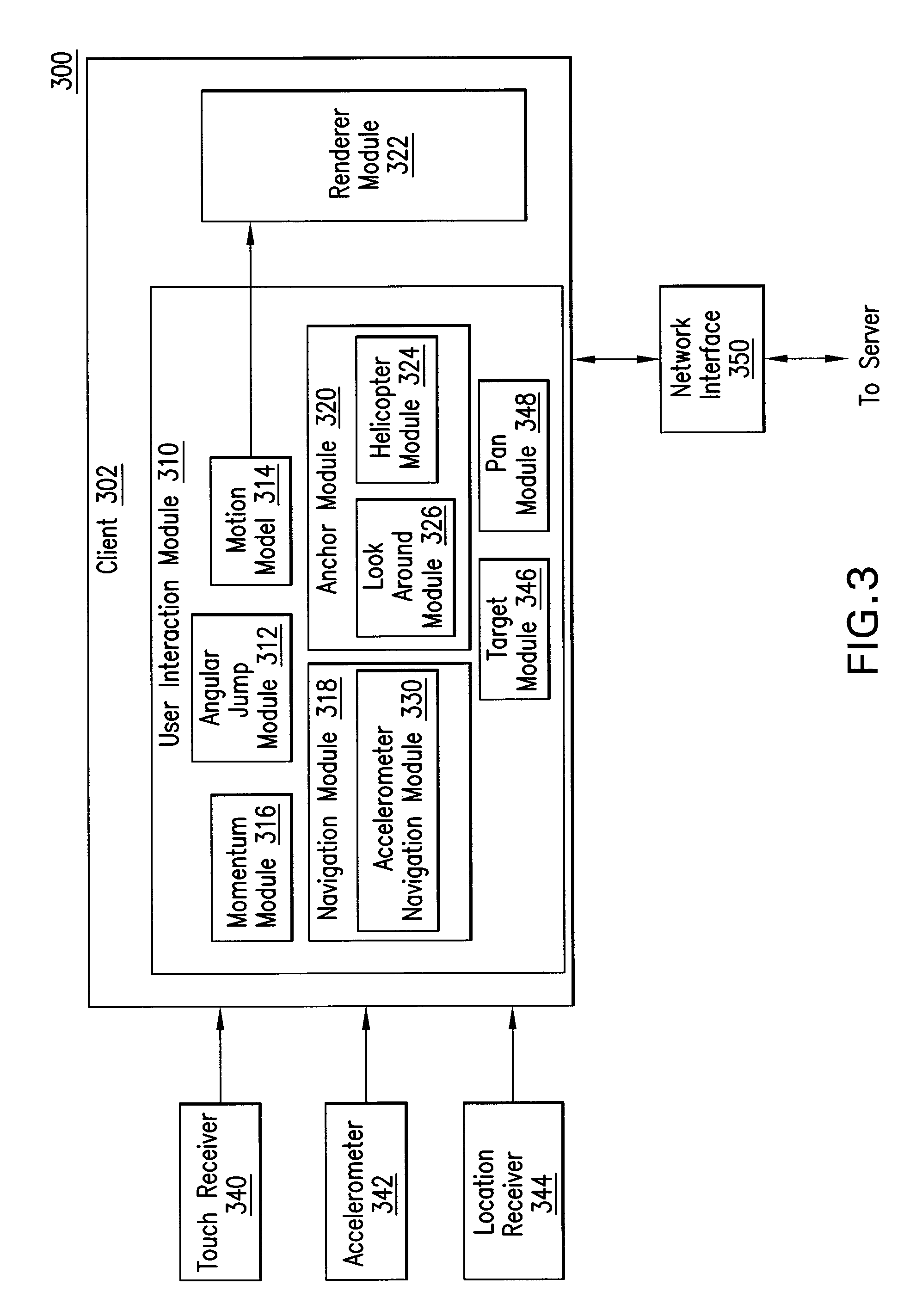 Anchored Navigation In A Three Dimensional Environment On A Mobile Device