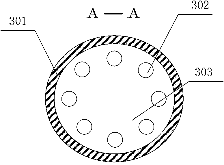 Multidimensional radial pressure measuring device of underground sucker rod