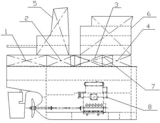 Process for sectionally putting up ship berths or docks