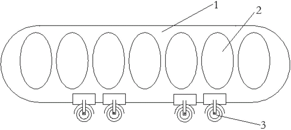 Anti-twisting device for paying off steel strands