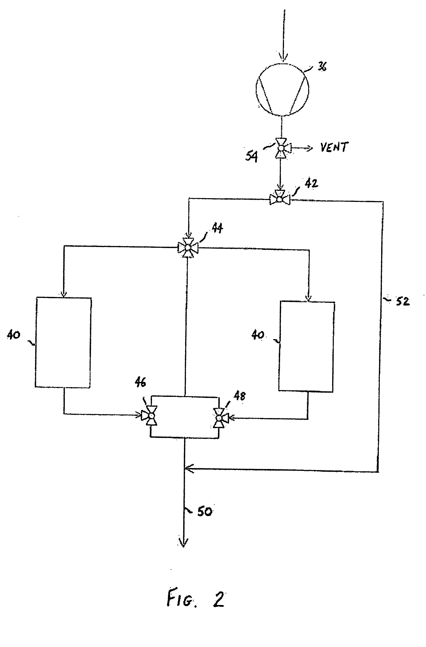 Treatment of effluent gases