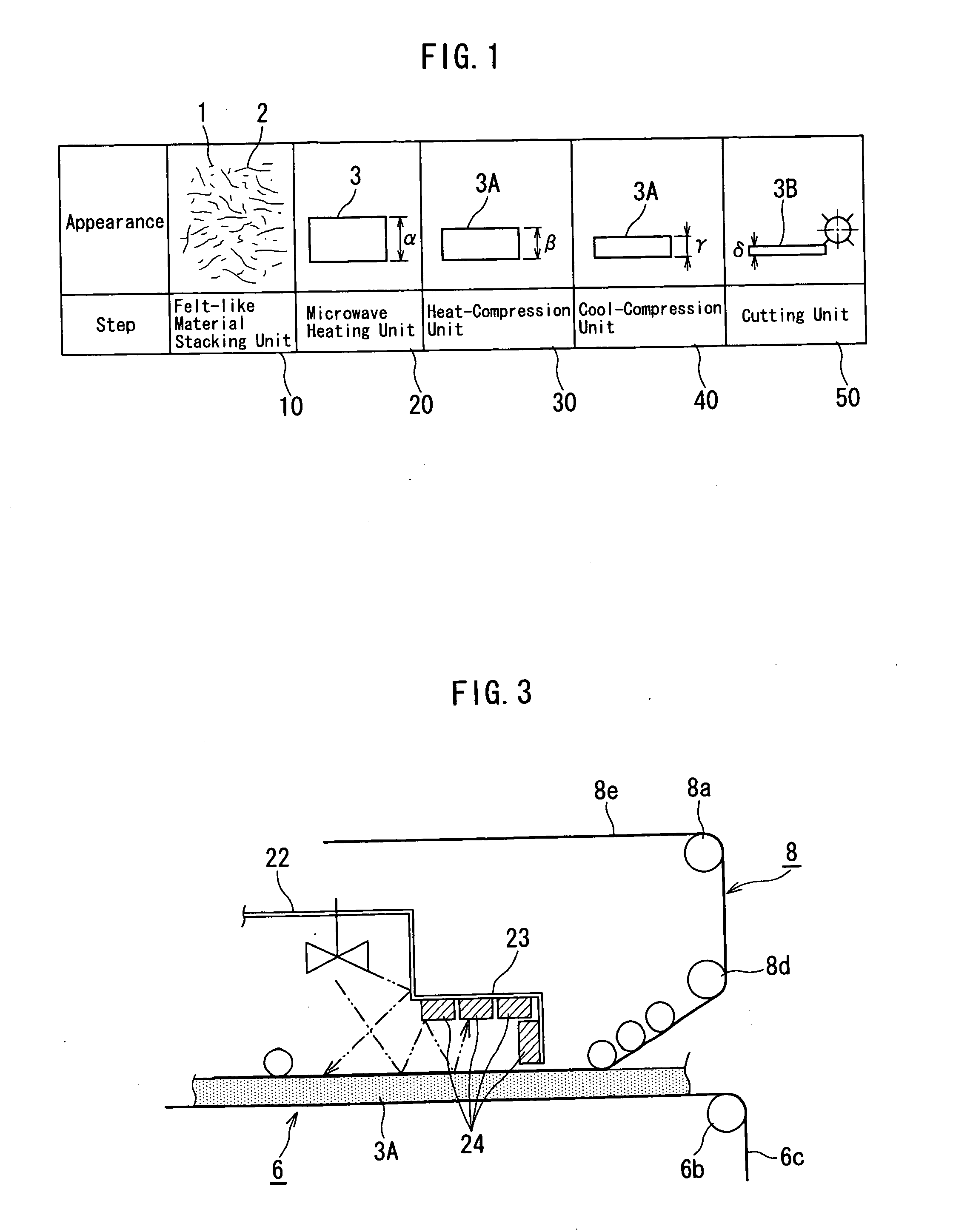 Plastic fiber molding, manufacturing method of plastic fiber molding and manufacturing apparatus for plastic fiber board