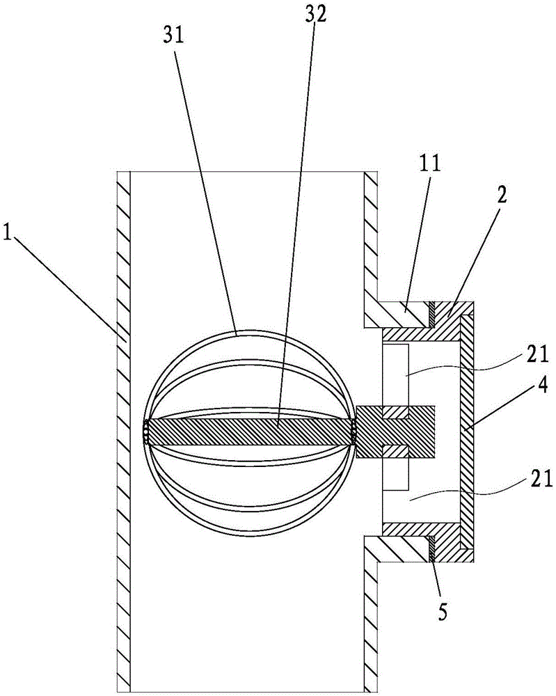 Visible anti-clogging device for sewer