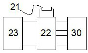 High-altitude electric heating foreign body cutter for transmission lines