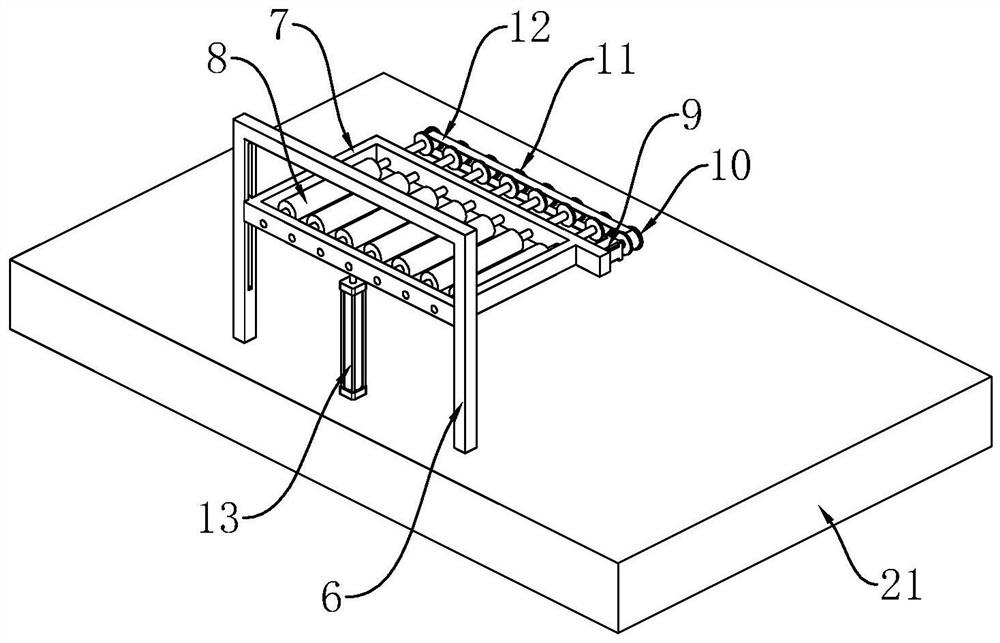 Accounting document pressing and storing device