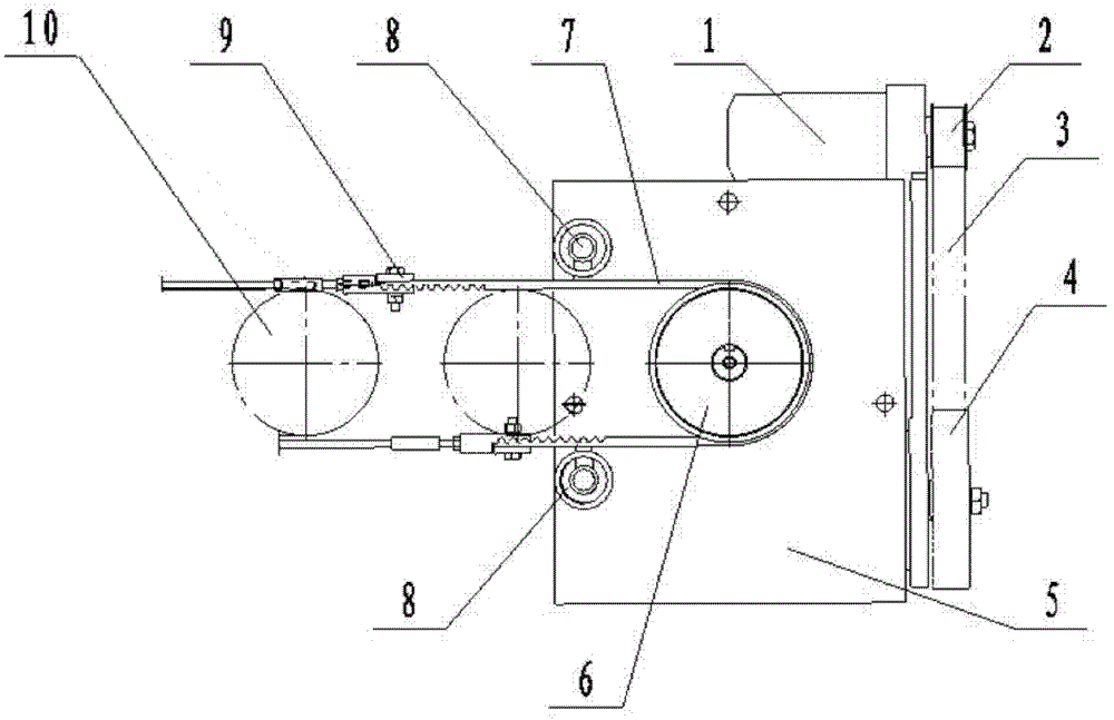 Electronic opening device capable of casually opening at multiple positions