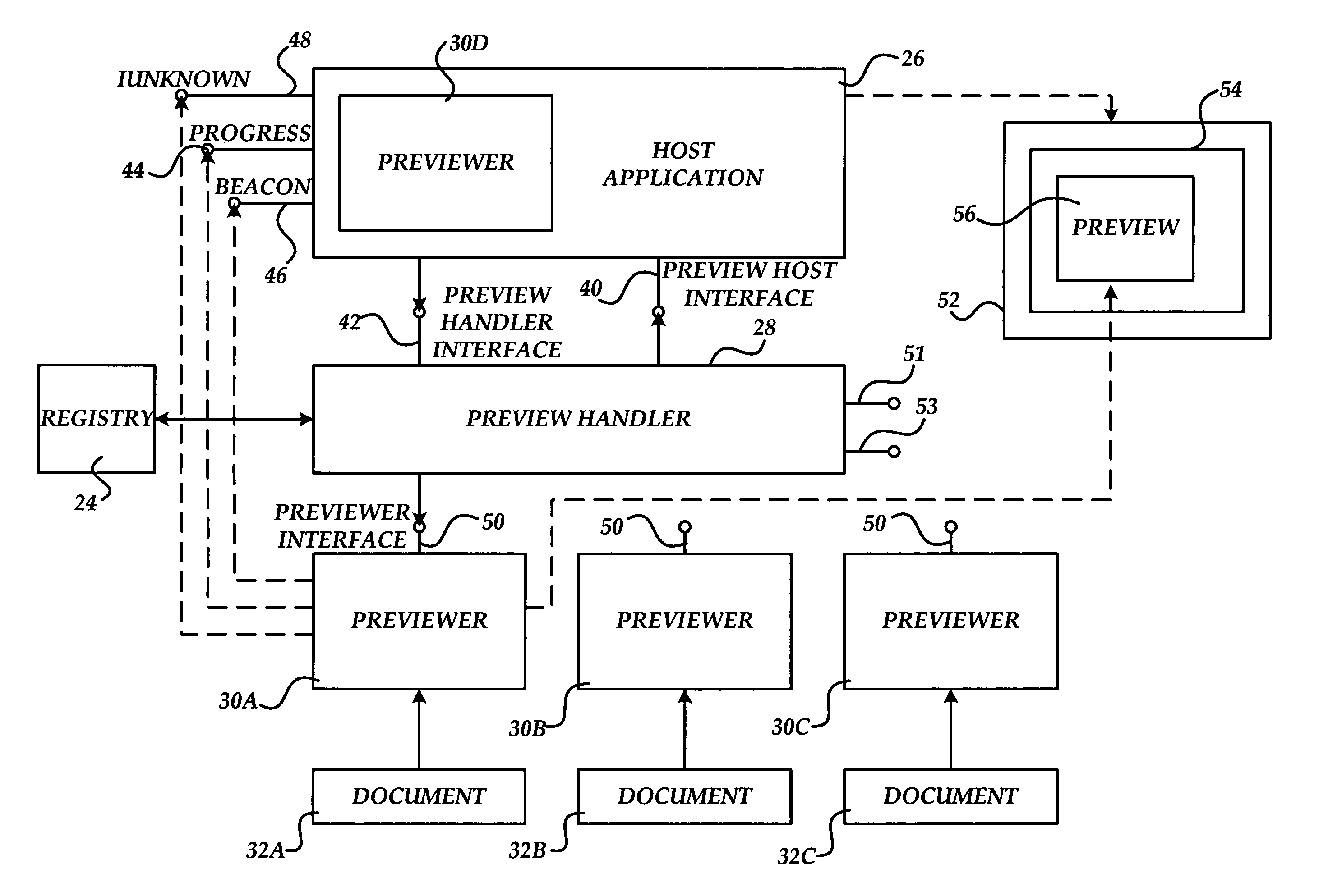 Method, system, and apparatus for providing a document preview