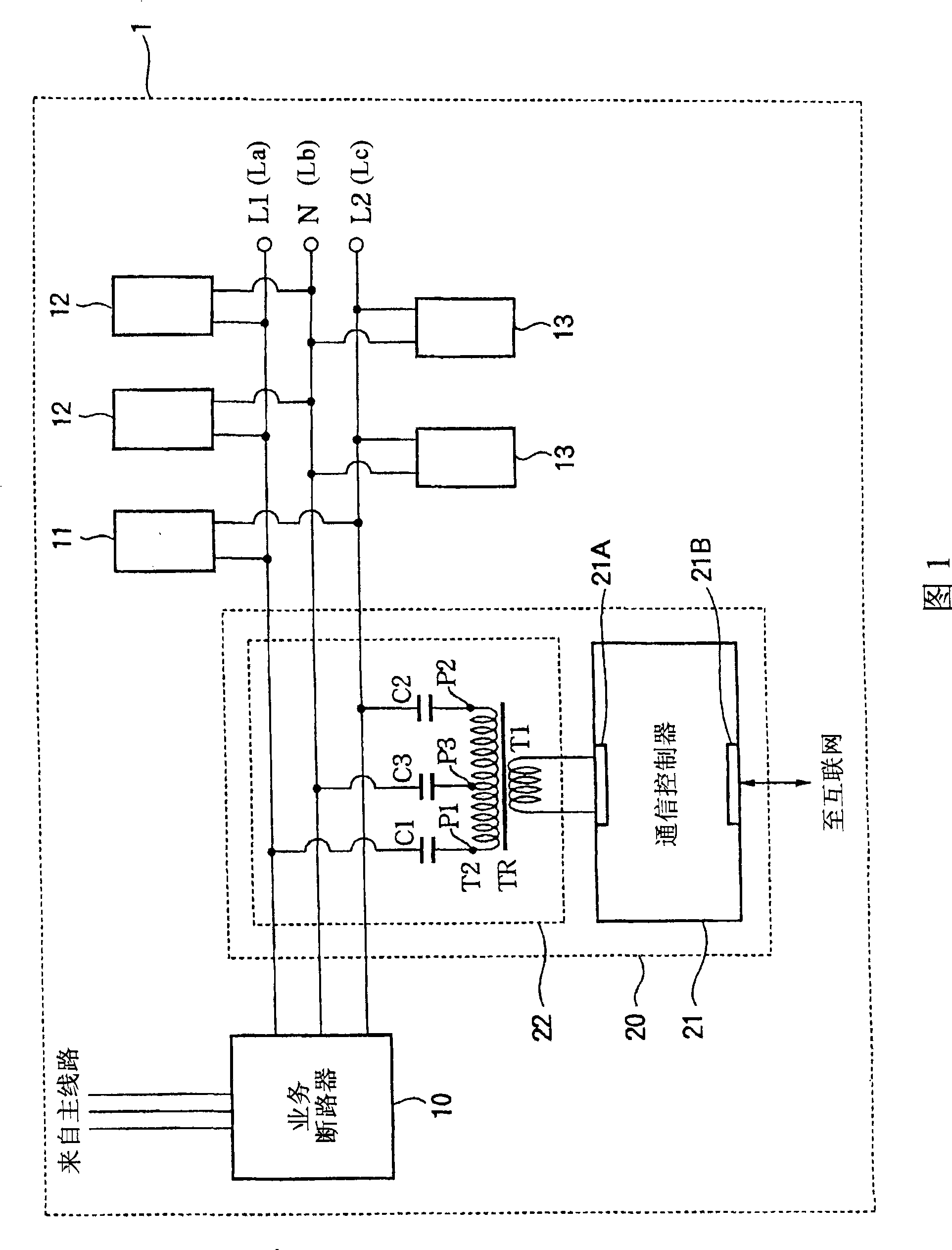 Coupling circuit and network device for power line communication