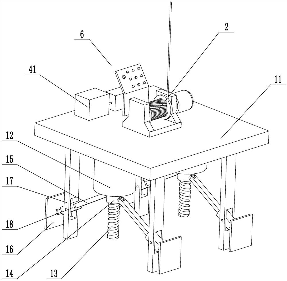 Vertical elevator installation system for super high-rise building