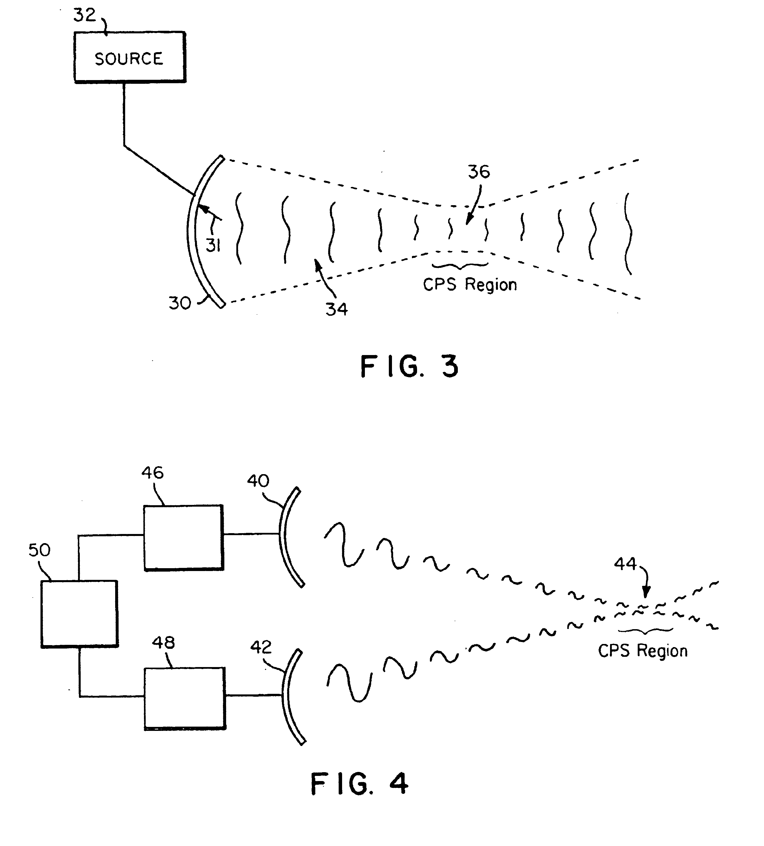 Method and apparatus for acoustic suppression of cavitation