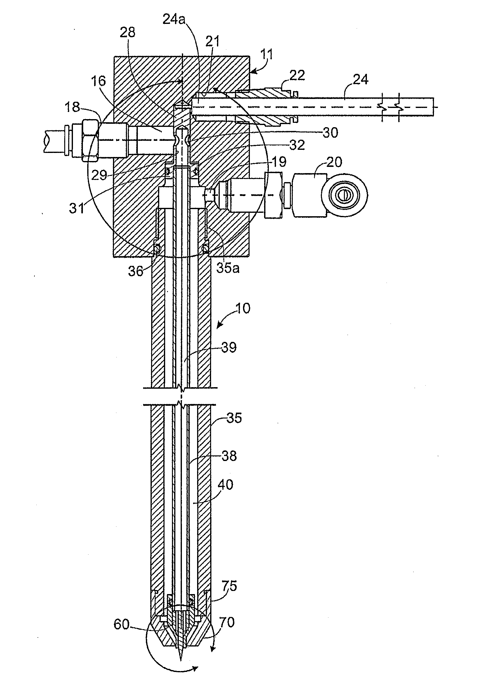 Electrostatic spray nozzle assembly