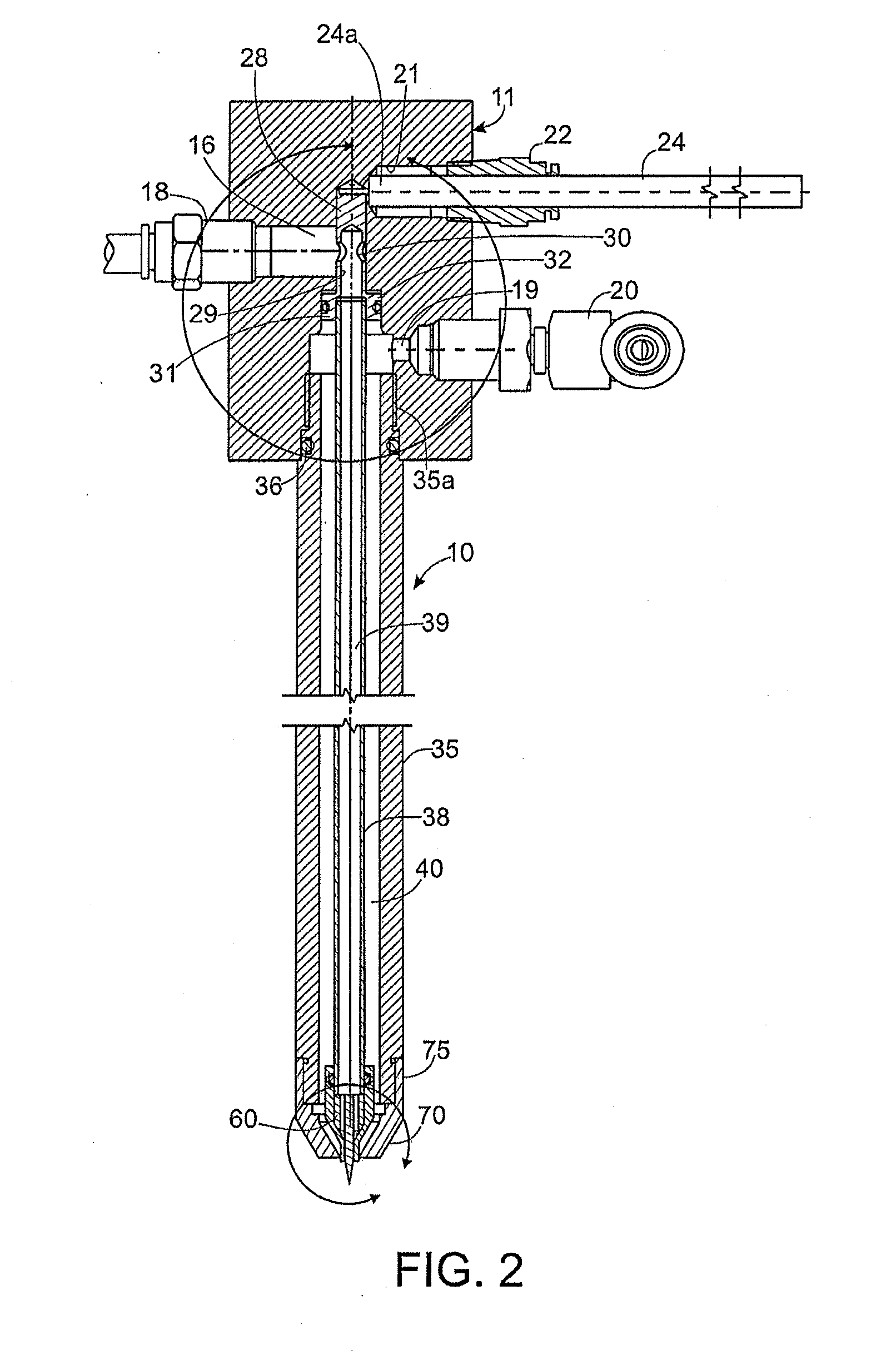 Electrostatic spray nozzle assembly