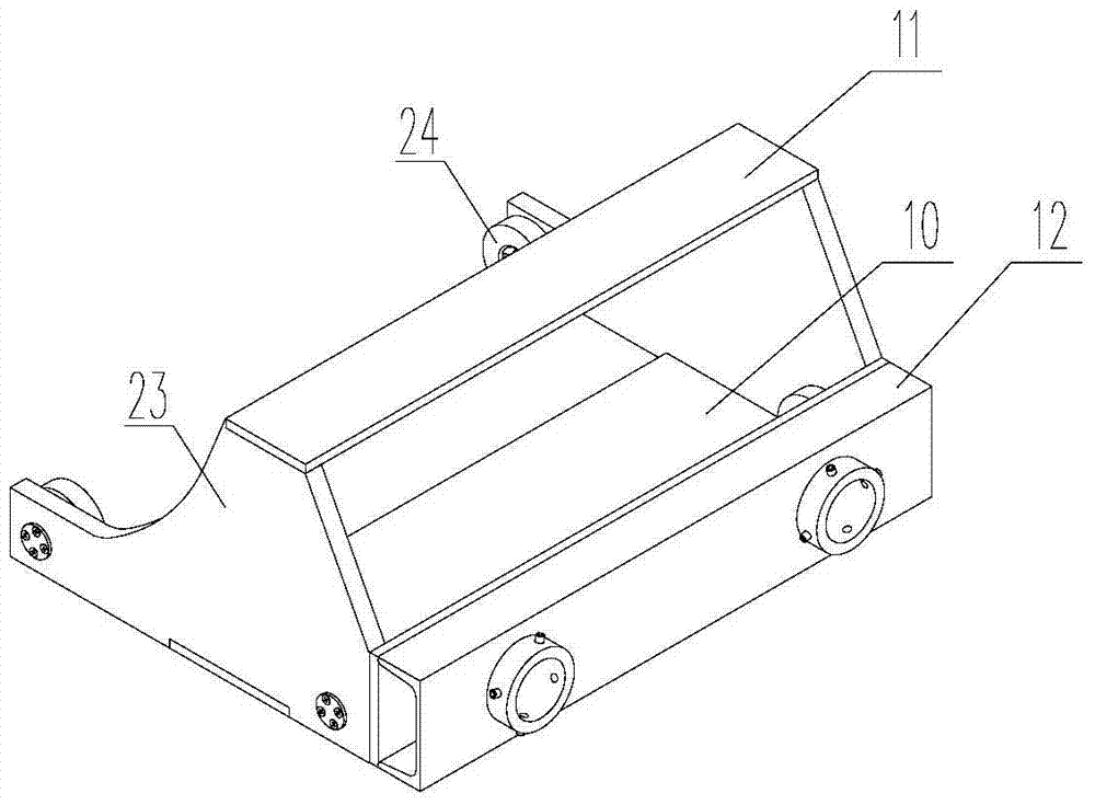 A screw driven lifting platform with auxiliary lifting blocks