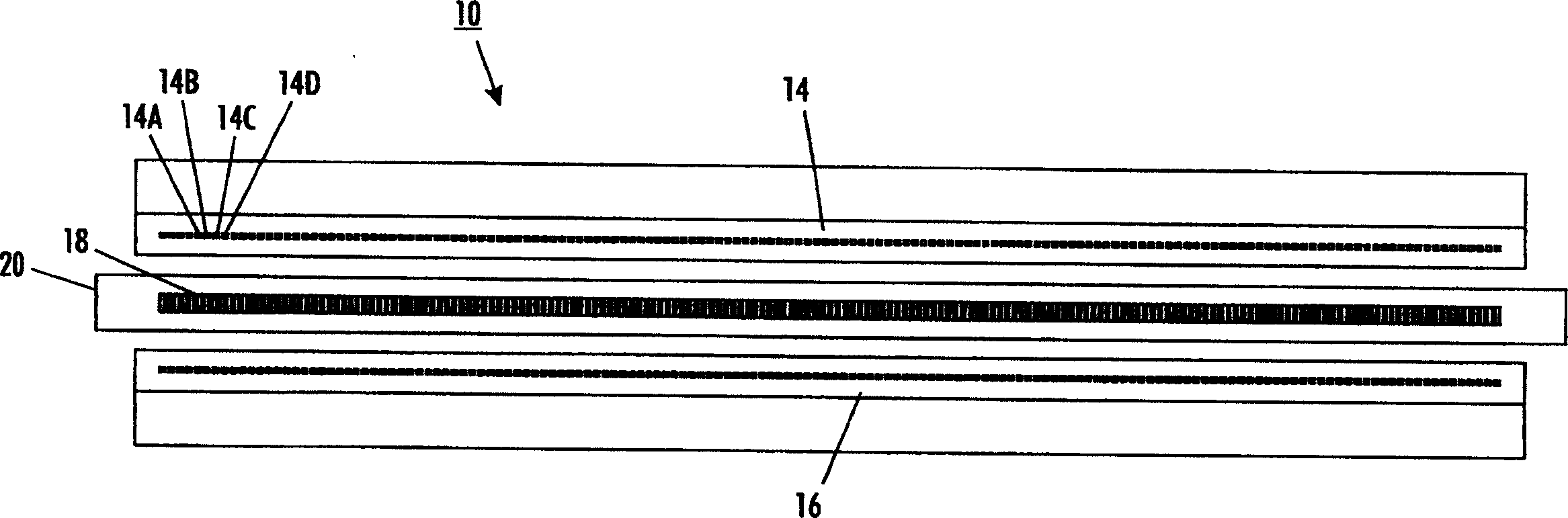 Full width array scanning spectrophotometer