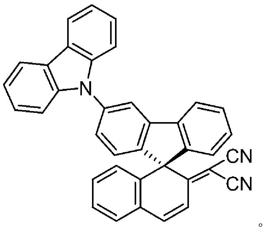 D-sigma-A configuration compound, synthetic method and application