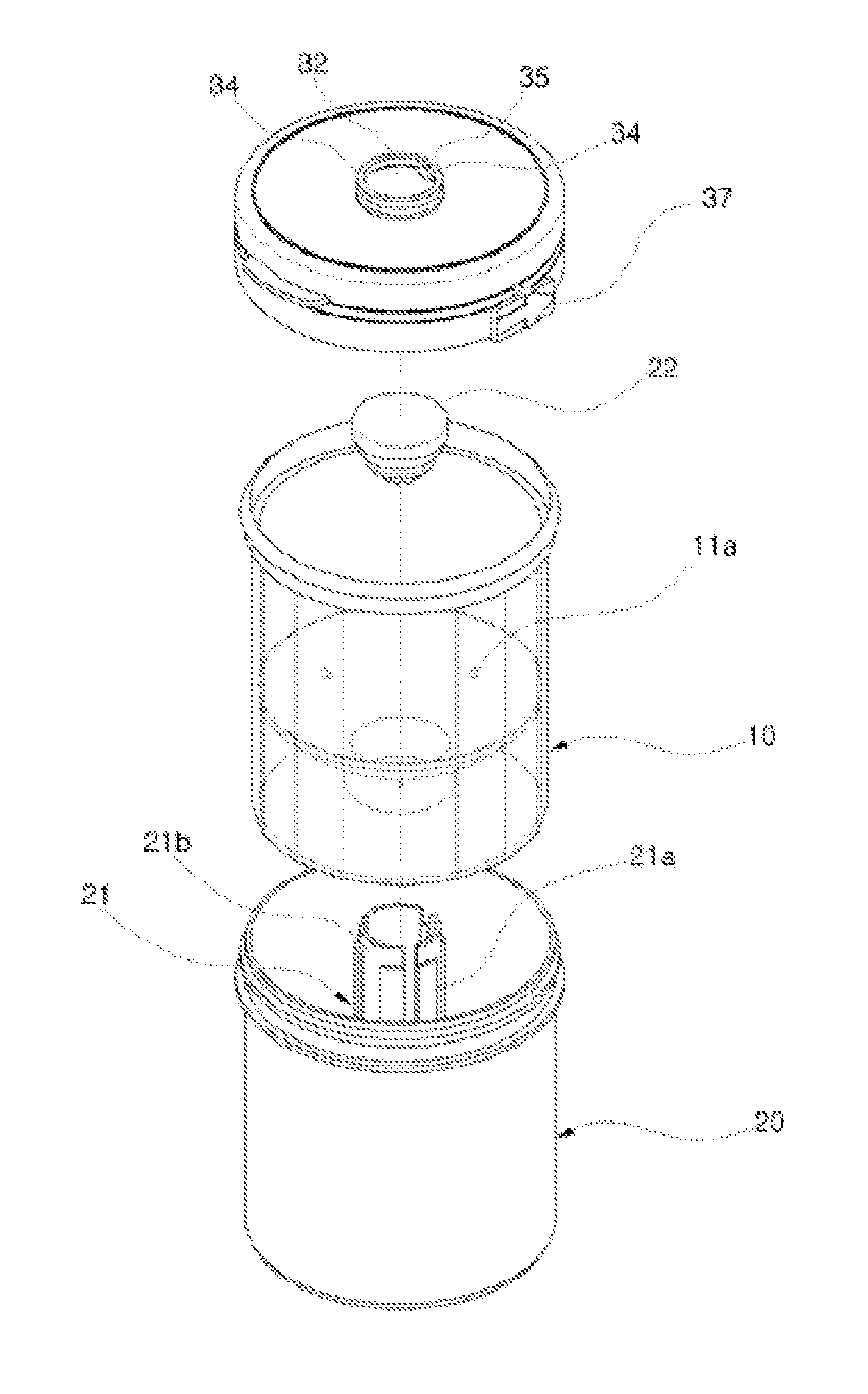 Gum dispenser for dispensing gum by vertical lifting