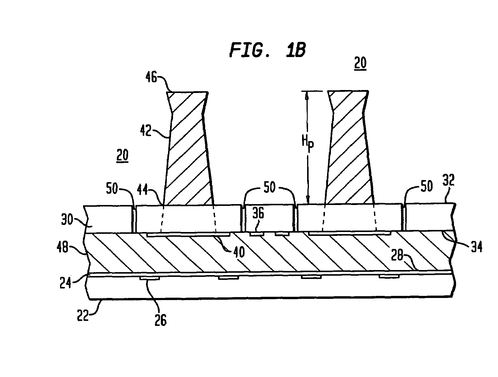 Micro pin grid array with pin motion isolation