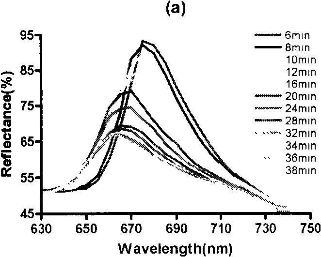 Molecularly-imprinted photonic crystal for detecting organophosphorus toxicants