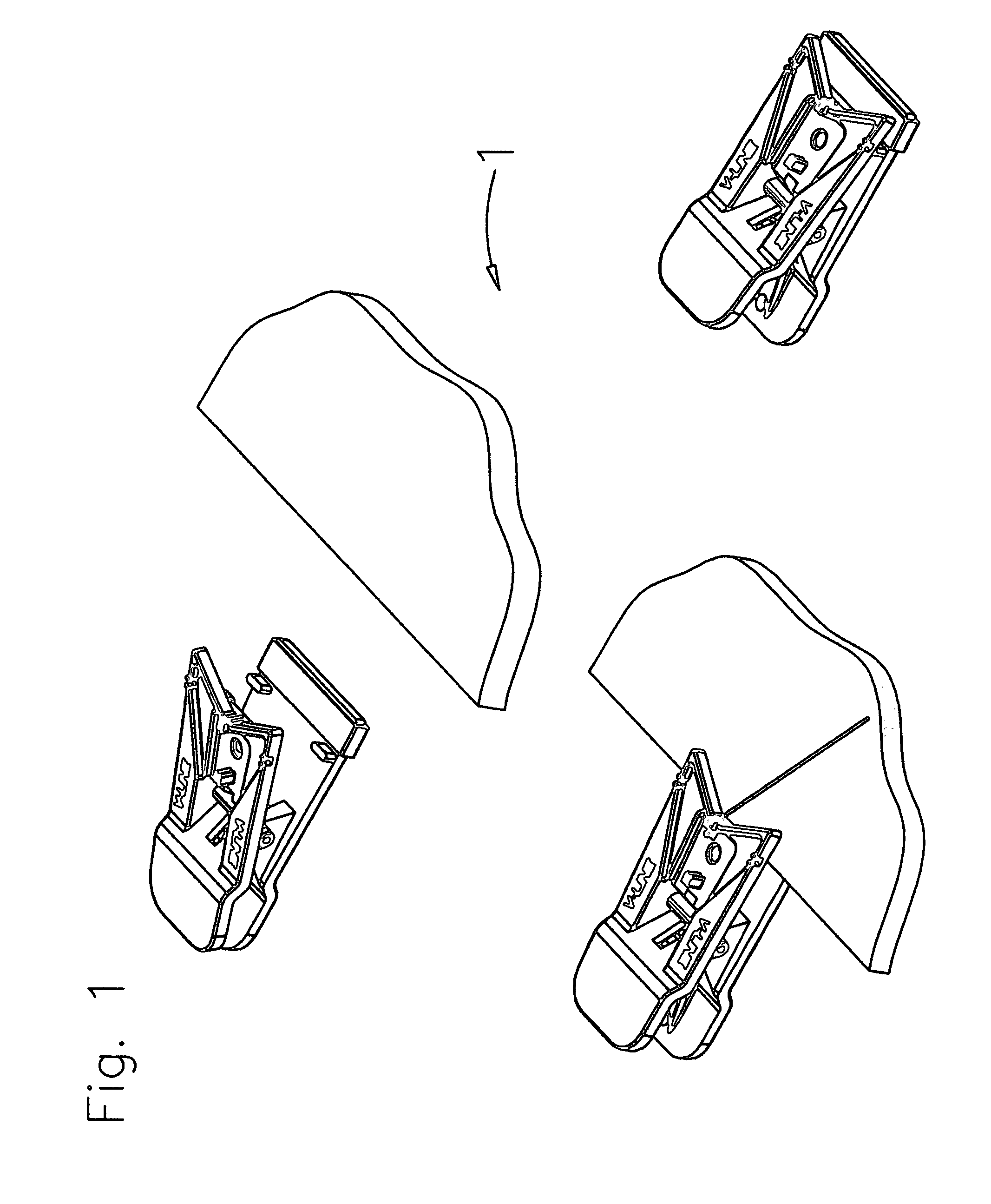 Chalk line or string attachment clamp for marking lines (straight angled or radius) on flat surfaces