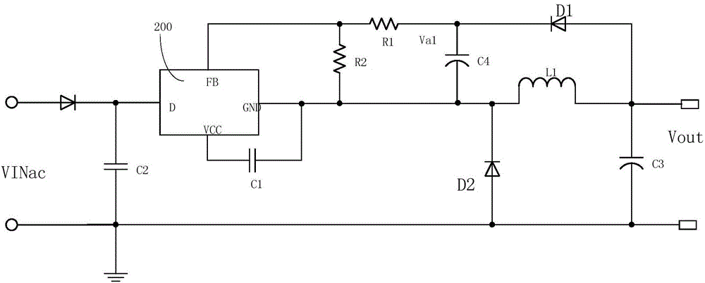 BUCK constant voltage control circuit