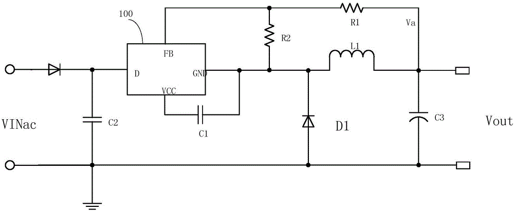 BUCK constant voltage control circuit