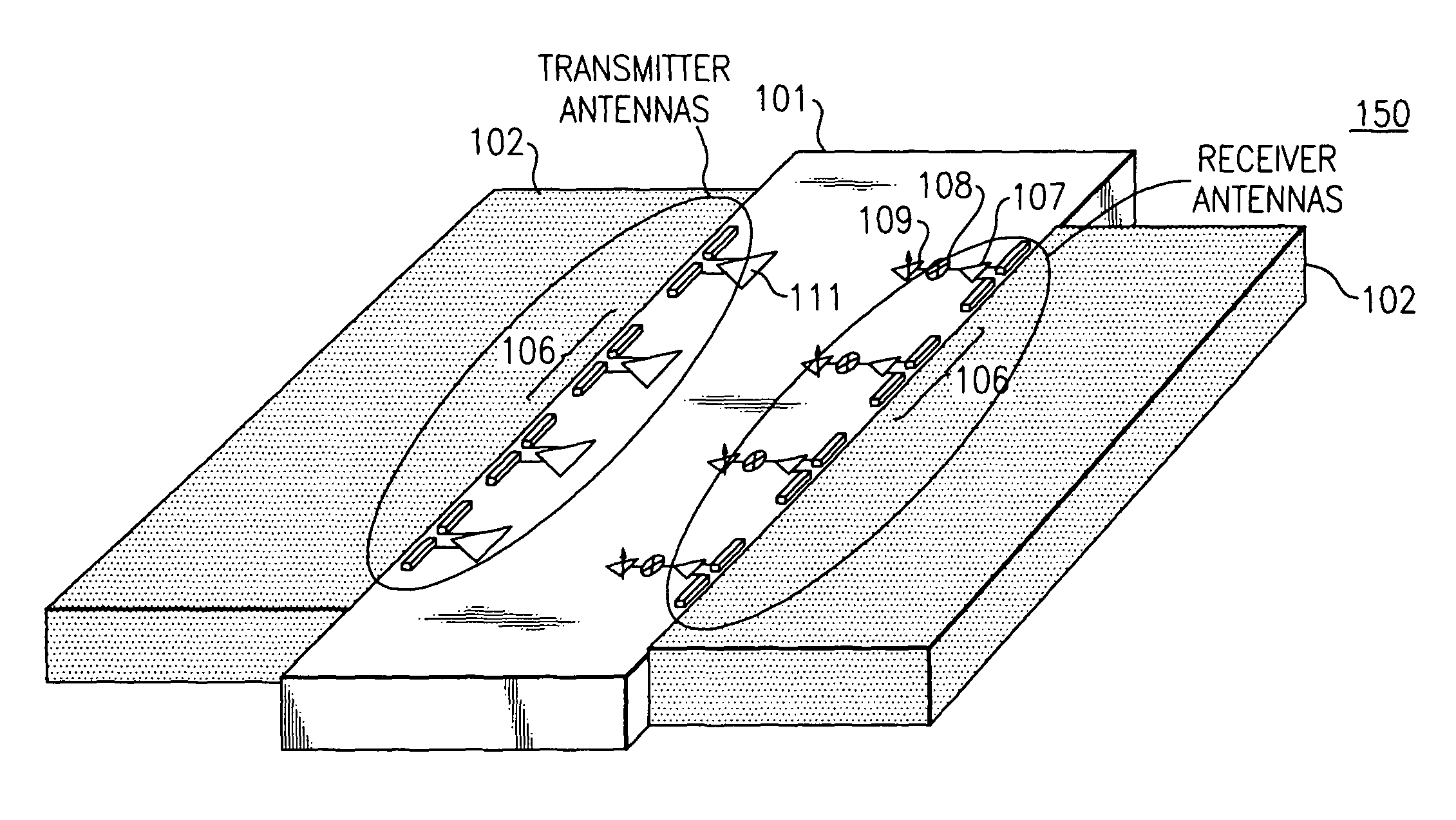 Mm-wave fully integrated phased array receiver and transmitter with on-chip antennas