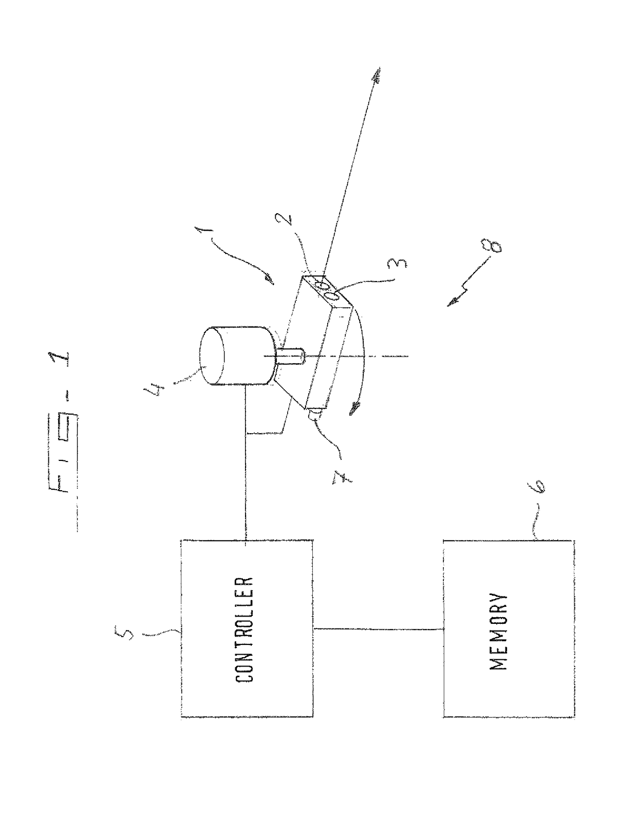 Means and method for detecting the presence of at least one object to be tidied in a washroom