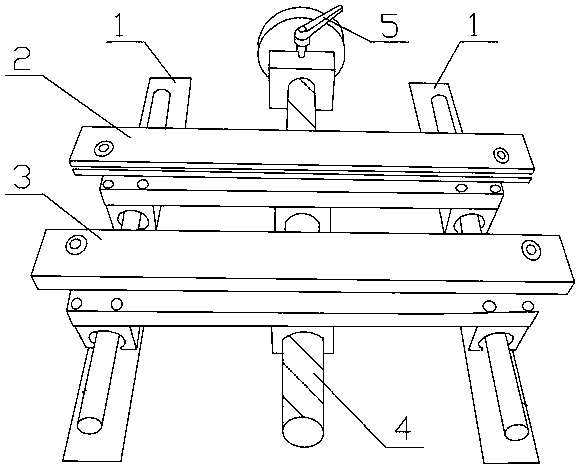 Feeding guiderails of cross cut shear and with magnetic force proximity switches