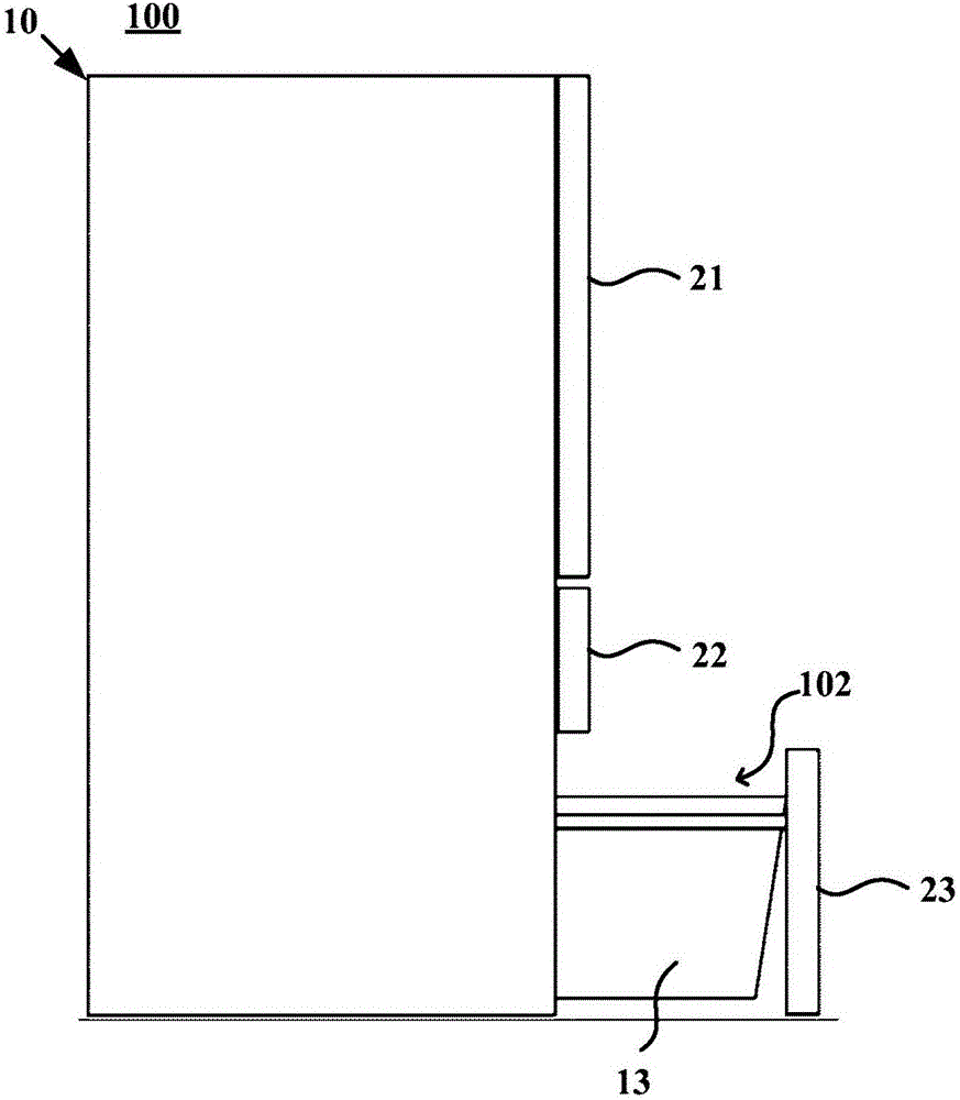 Gas adjustment control method of refrigerating and freezing equipment and refrigerating and freezing equipment