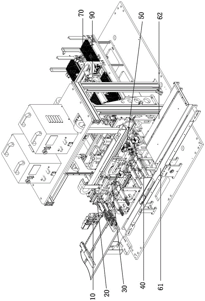 Connector wire core wire automatic welding equipment and its welding method