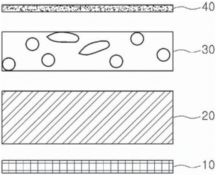 Flame-retardant floor material and method for manufacturing same