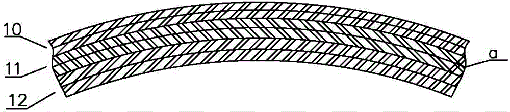 Quick curing processing technology for composite material