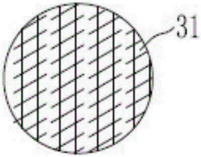 Falling-film evaporation efficient gas and liquid mixer