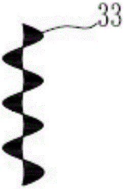 Falling-film evaporation efficient gas and liquid mixer