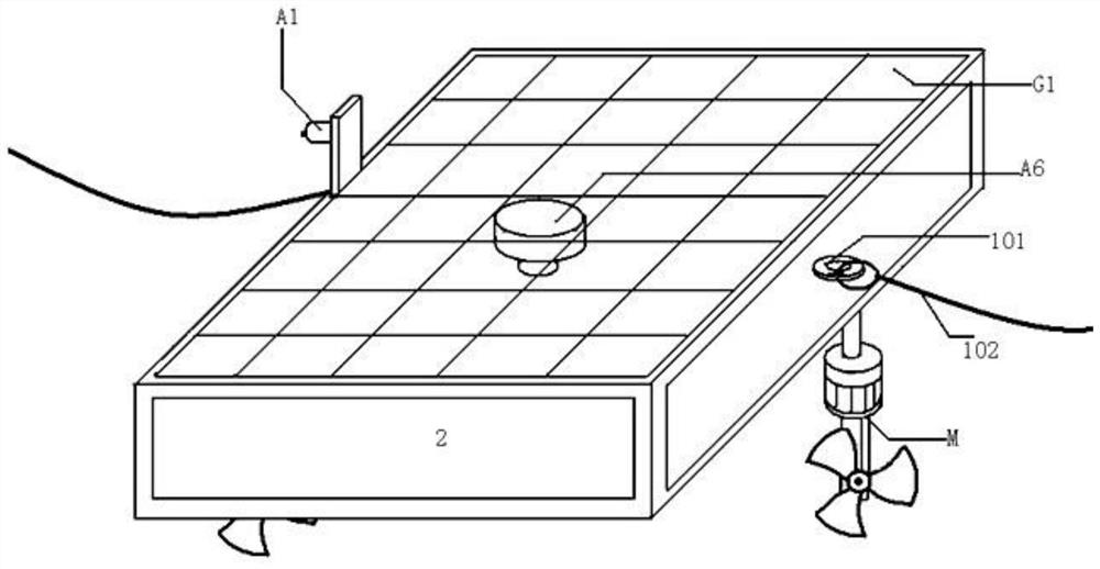 Environment-friendly water quality monitoring system and monitoring method based on Internet of Things