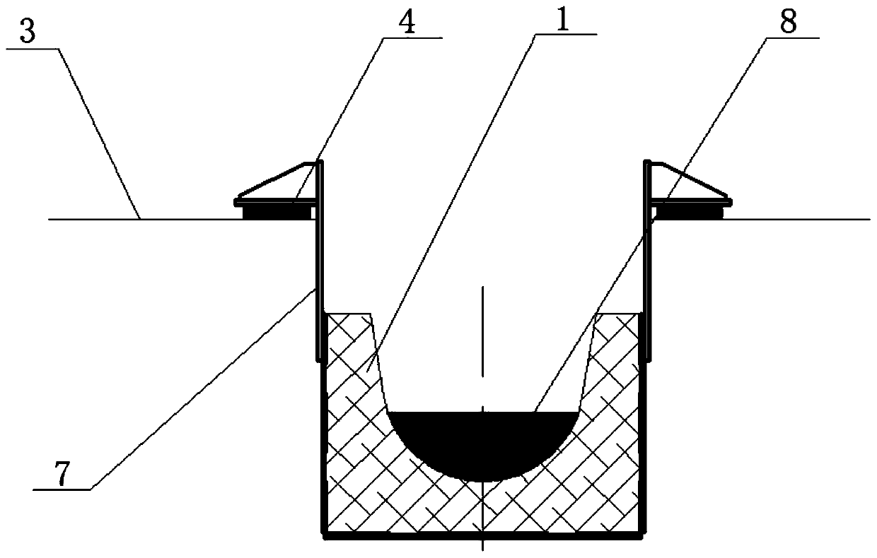 Blast-furnace molten slag deslagging amount online detection device and method