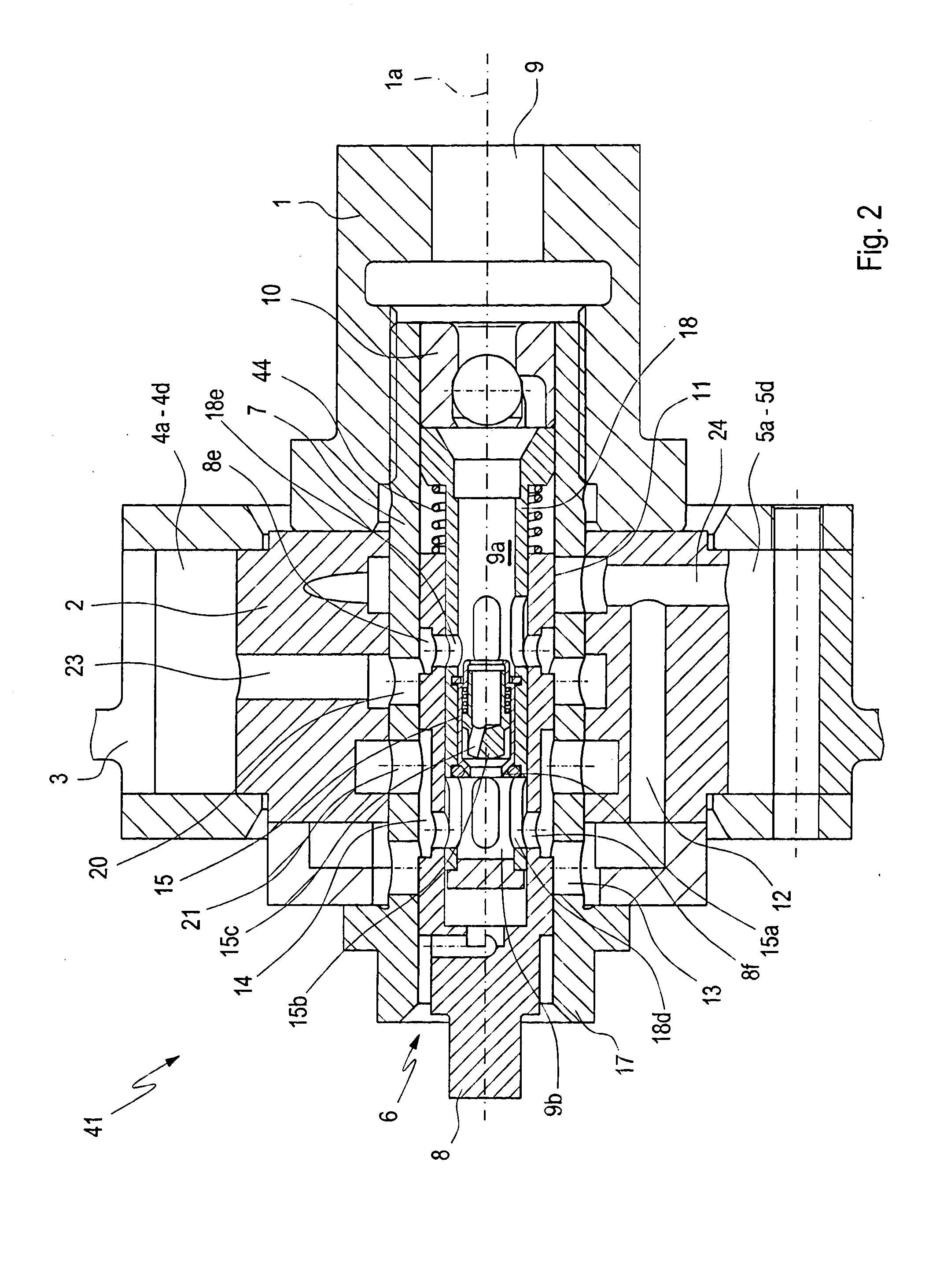 Camshaft adjustment device