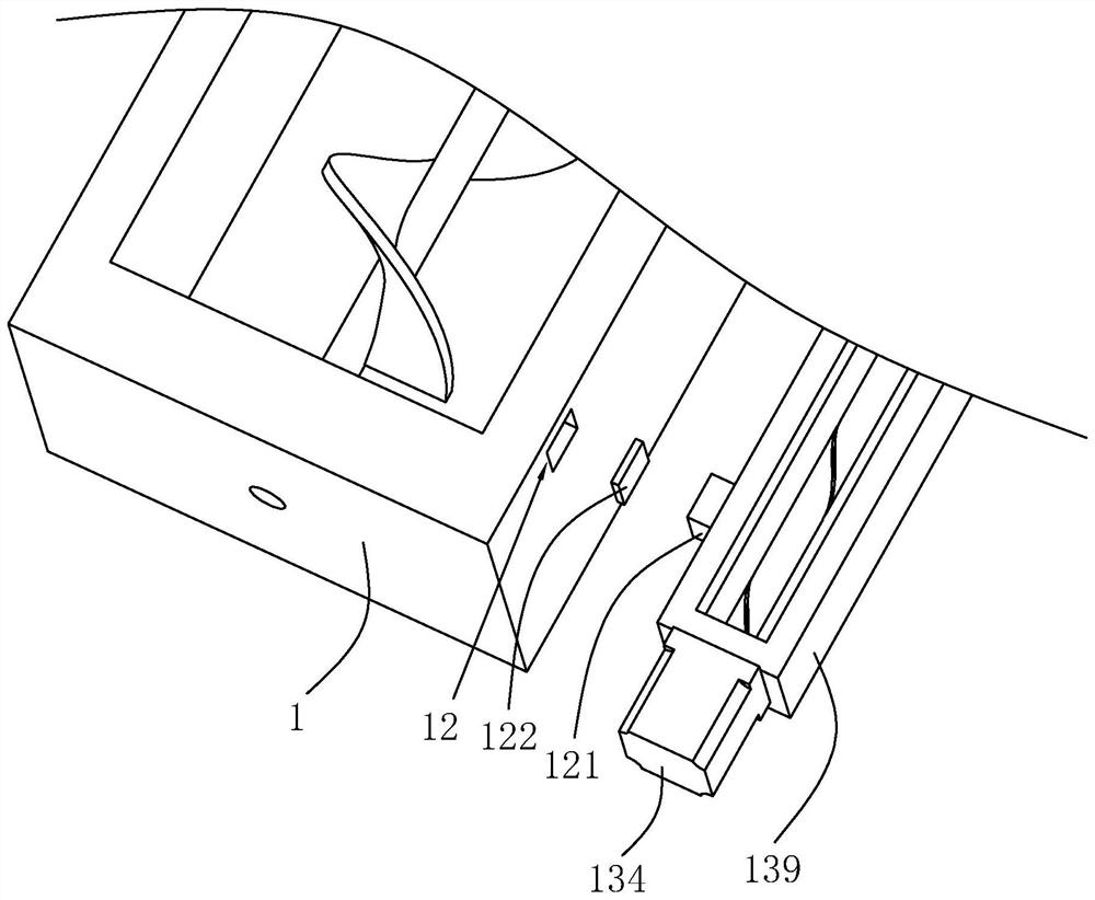 A feeder for concrete processing