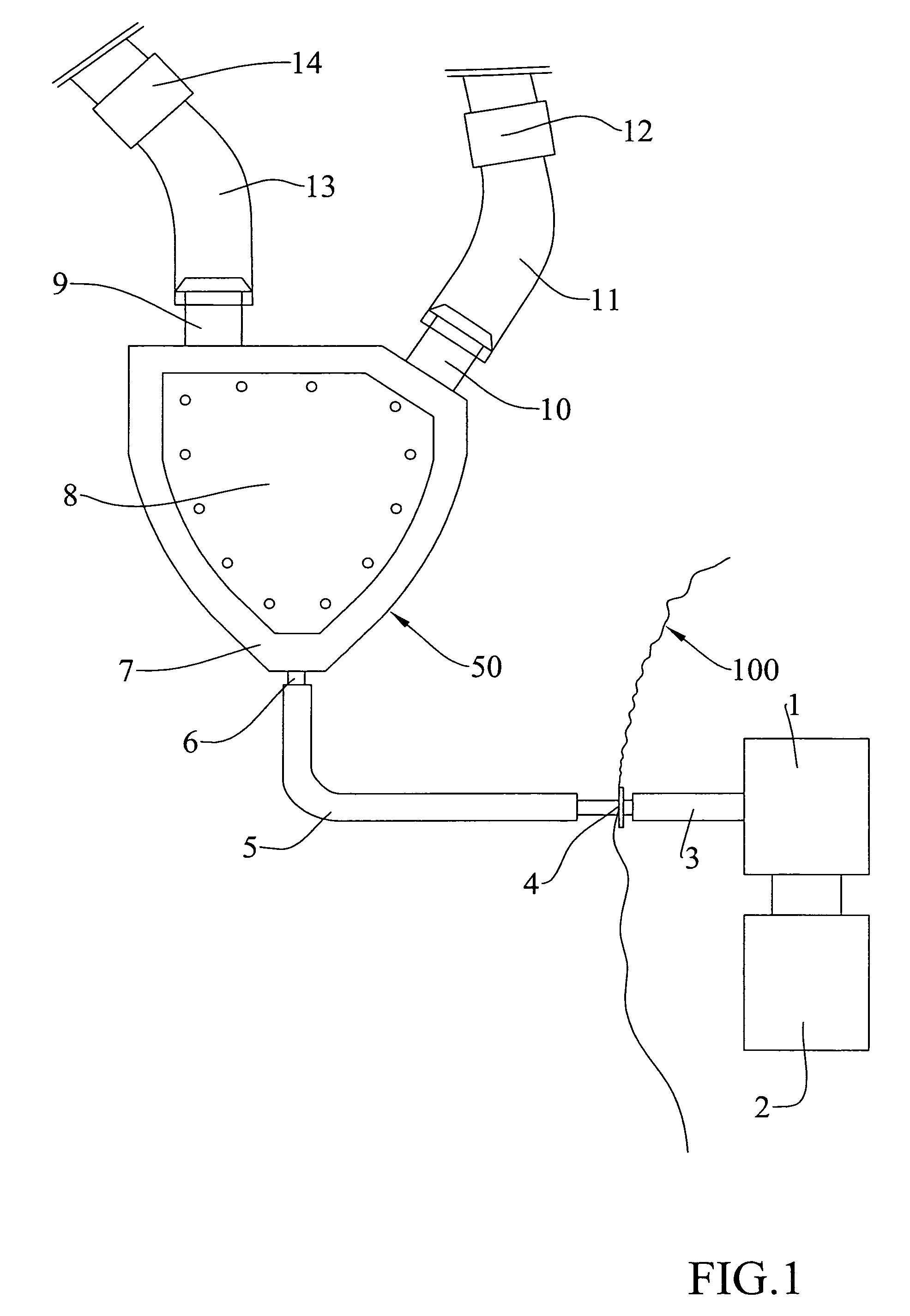 Device for cardiocirculatory assistance