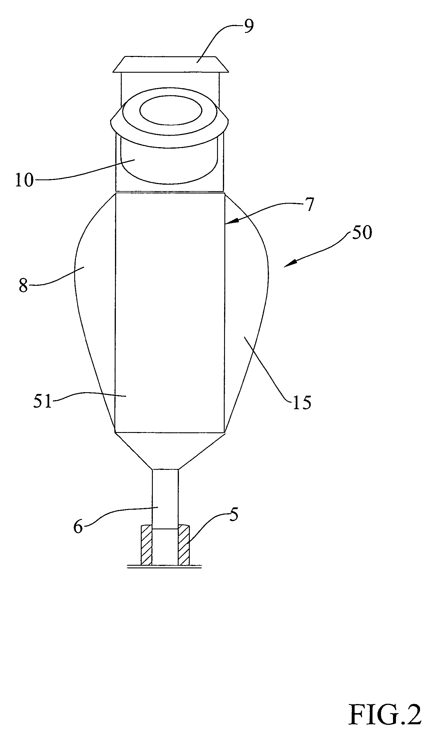 Device for cardiocirculatory assistance