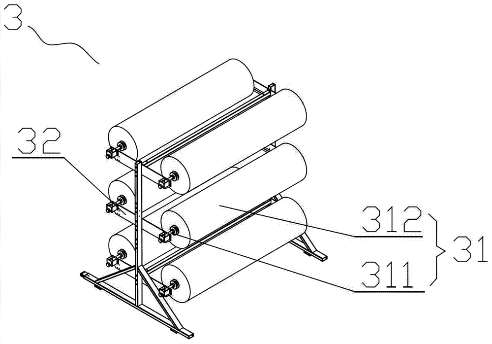 Spreading machine and spreading method