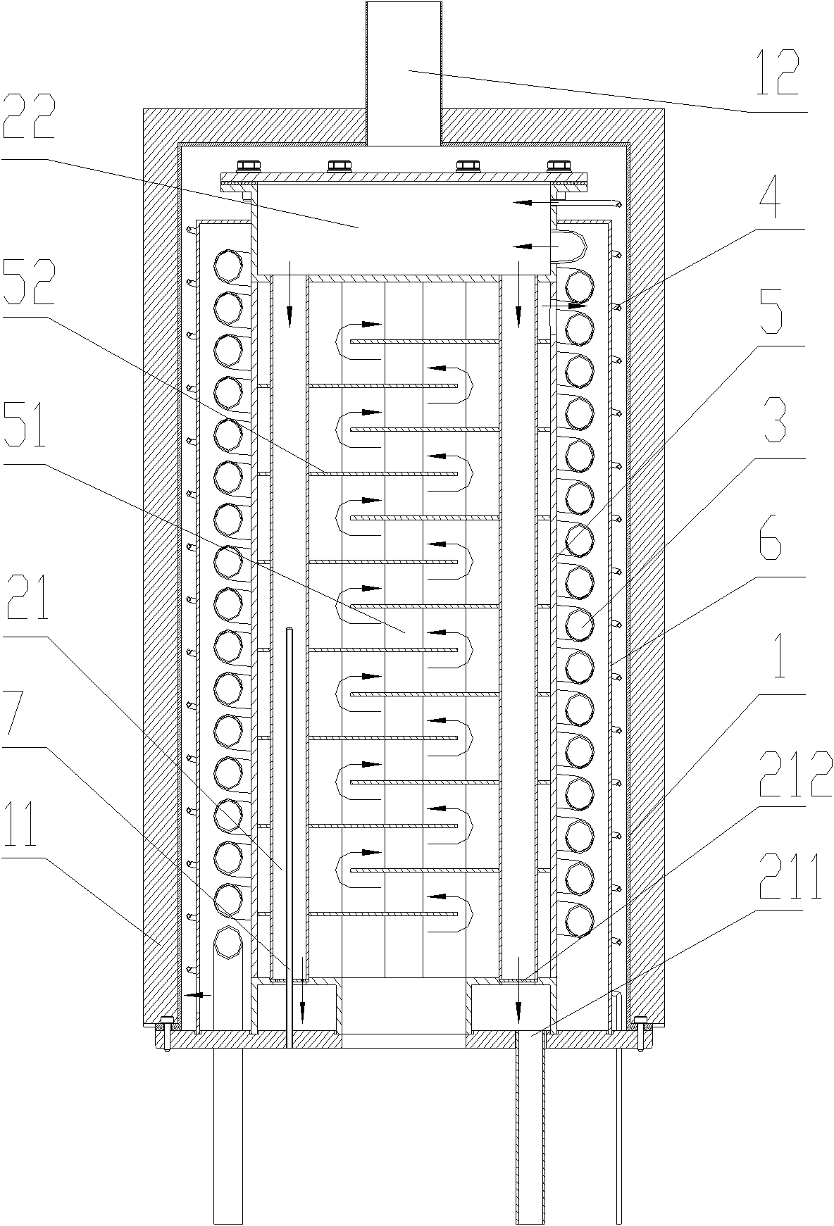 Solid oxide fuel cells power generating system and methane vapor reforming unit thereof