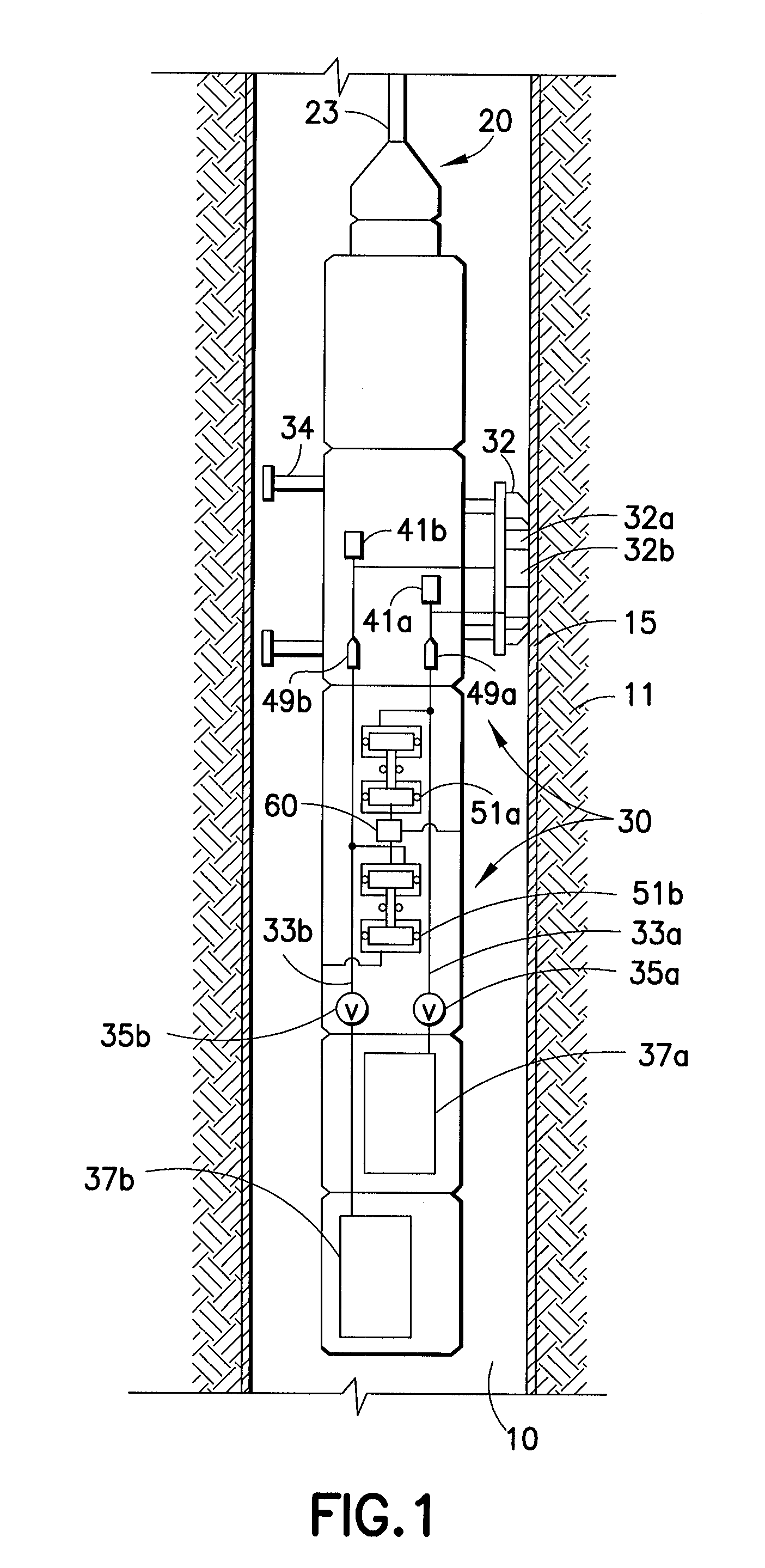 Single probe downhole sampling apparatus and method