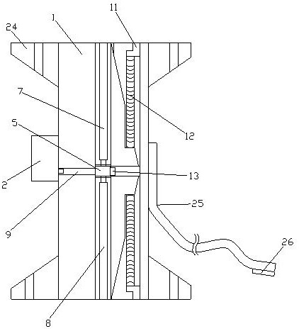 Emergency speed reduction system of unmanned aerial vehicle, working method thereof and unmanned aerial vehicle