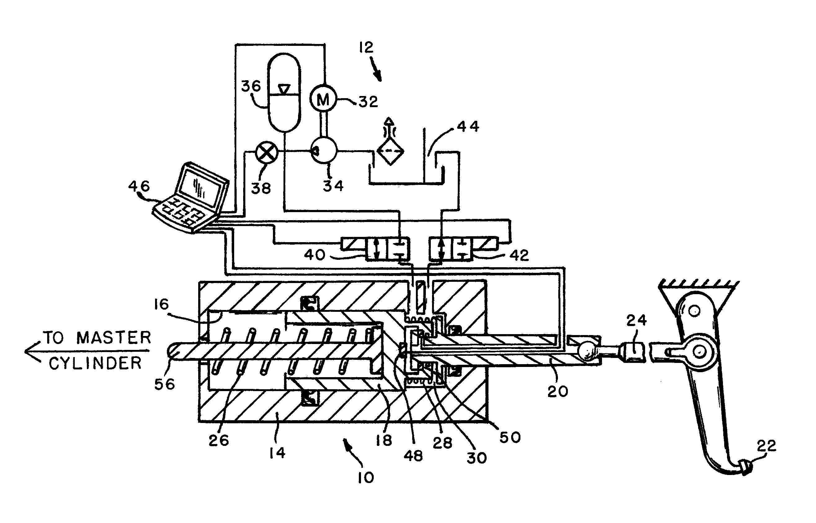 Hydraulic brake booster