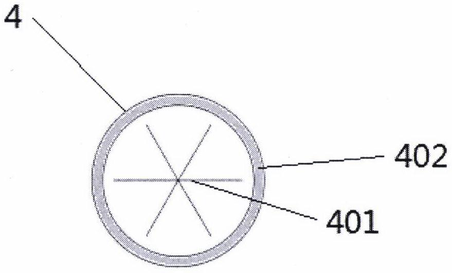 Device for placing laparoscope trocar into one-way air valve