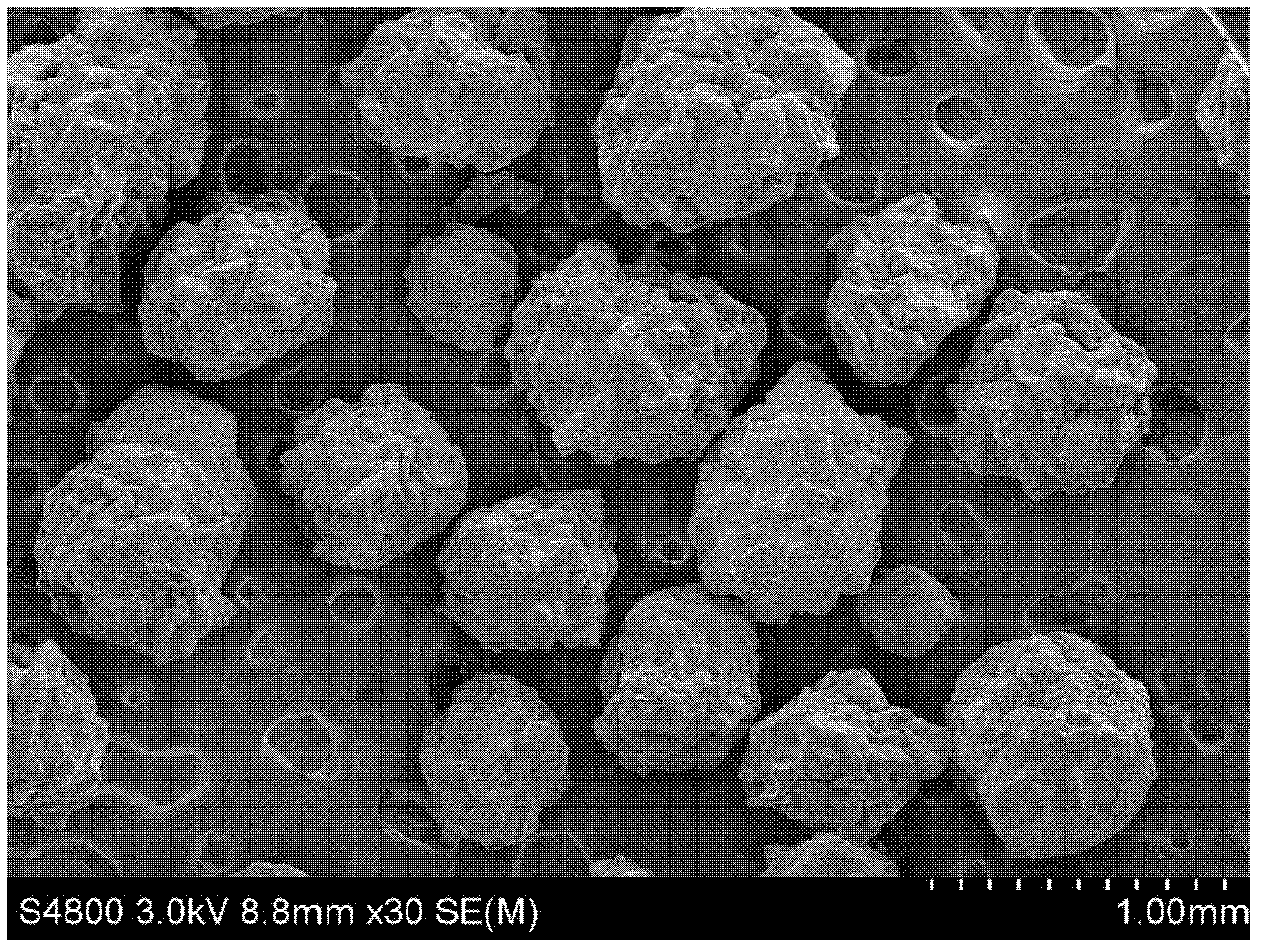 Preparation method for magnetic cellulose-chitosan composite microsphere